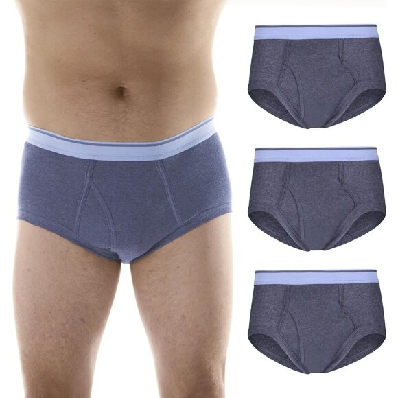 Incontinence Underwear for Men Reusable & Washable Men's Bladder Control Briefs - Picture 1 of 10